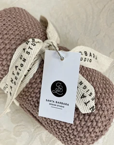 Toalla de plato Santa Bárbara Design Studio azúcar color rosa algodón tejido nueva con etiquetas - Imagen 1 de 4