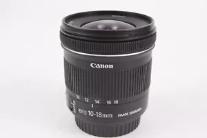 Canon EF-S 10-18 f/4.5-5.6 Wide Angle Zoom Digital Camera Lens #T-02790 - Picture 1 of 9