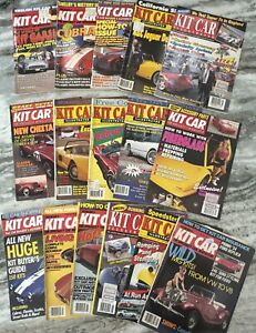 lot of 16 Issues of Kit Car Specialty/Illustrated Car Magazine 80s-90s