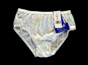 Carole Children/Kid's Polyester/Cotton Print Bikini Size 6 - Picture 1 of 1