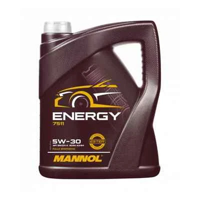 4x Mannol Energy 5W30 Fully Synthetic Engine Motor Oil SN/CH-4 ACEA A3/B4 5L - Image 1 of 4