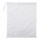 Linen Brew Raw Food Mesh Net Strainer Filter Boil Bag White 35cm x 28cm