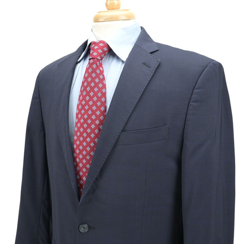 Cappotto sportivo blazer lana quadri blu scuro blu navy Michael Kors 40R (42R) Canada