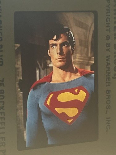 SUPERMAN - Christopher Reeve - 35mm Transparency EXTREMELY RARE! | eBay