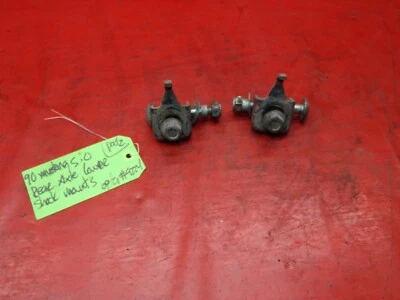 87-98 FORD MUSTANG 8.8 GT REAR AXLE SHOCK LOWER MOUNT MOUNTS BRACKET SET PAIR - image 1 of 4