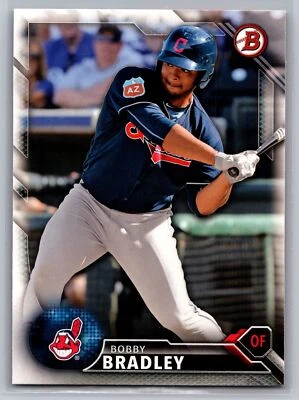 2016 Bowman Draft #BD-172 Bobby Bradley *IN - Image 1 of 2