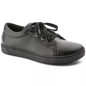 Birkenstock Kinder Arran Schwarz Leder Sneaker Größe EU 29 US 11-11,5 - Bild 1 von 4