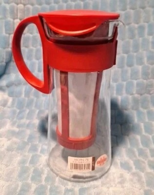 ¡NUEVO! Cafetera Hario Cold Brew en rojo 600 ml MCPN-7CR hecha en Japón Foto 1 de 4