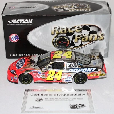 Jeff Gordon 2006 acabado platino #24 Dupont Chevy/144 hecho ¡mega raro!! Foto 1 de 4
