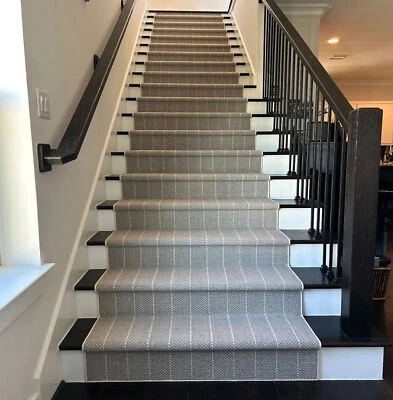 LOOMBLOOM Custom Multi Size Stair/Hallway Runner Handmade Wool 31 inch/30 feet Area Rug