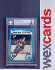 1979-80 Topps #18 Wayne Gretzky (RC) Graded BGS 8 NrMnt Beautiful Card GOAT HOF