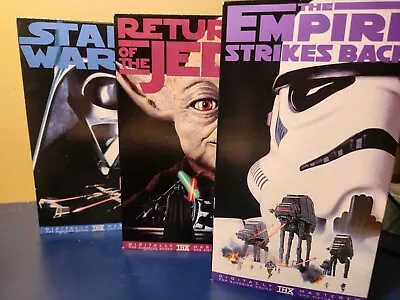 STAR WARS Trilogy Box Set 1995 Video Tapes VHS 1995 Original THX Edition Vintage - Image 1 of 4