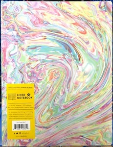 2 x Denik Ice Cream Swirl Hard Cover Note book, 192 lined Natural Paper pages - Bild 1 von 3