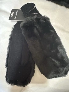 Neu mit Etikett authentische Karl Lagerfeld Paris Handschuhe/Fäustlinge Kunstfell - Bild 1 von 3