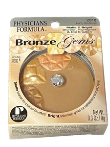 Physicians Formula Bronze Gems Bronzer, Highlighter & Eye Shadow Peachy Glow - Picture 1 of 3