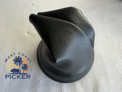 Bota de cambio Triumph TR6 cuero negro con bota superior (NOS) probablemente musgo Foto 1 de 3