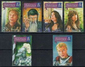 ALDERNEY 2006 Terence Hanbury White 6v MNH** - Picture 1 of 1