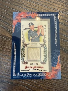 2011 Topps Allen & Ginter #AGR-CG Carlos Gomez Relics - Picture 1 of 2