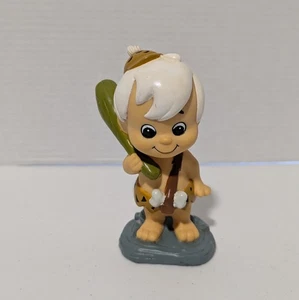 VINTAGE 1994 BAMM-BAMM RUBBLE 5" PVC FIGUR THE FLINTSTONES ADOPTIERT STRONG SON - Bild 1 von 5