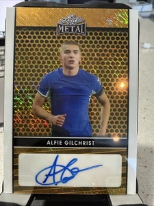 2024 Leaf Metal Gold Shimmer Alfie Gilchrist Auto 1/1 !!  - Picture 1 of 8