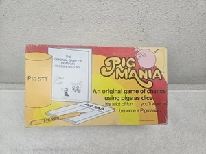 PIGMANIA ORIGINAL GAME OF CHANGE USING PIGS AS DICE - Picture 1 of 8