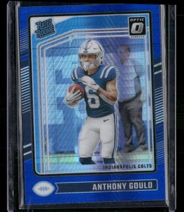 Donruss Optic #205 Anthony Gould Blue Hyper Indianapolis Colts 2024 - Imagen 1 de 2
