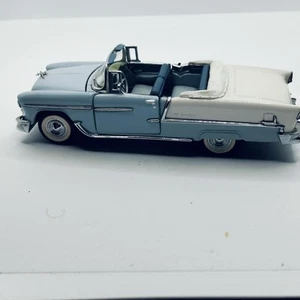 Franklin Mint 1955 Chevy Bel Air Convertible Diecast Car 1:43 Original Styrobox - Picture 1 of 8