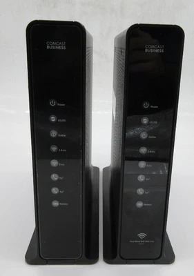lot of 2 Technicolor DPC3941B Comcast Business Dual Band WiFi Cable Modem Router - Image 1 of 3