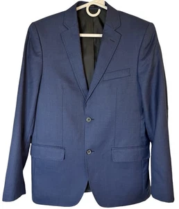 Chaqueta Blazer Givenchy Paris La Mejor Lana 100% Super 150 Para Hombre Talla 48 Azul Marino* - Imagen 1 de 15