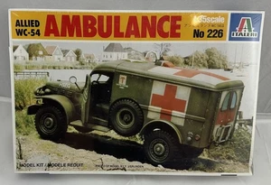 Italeri WWII Dodge WC54 Ambulance 1:35 Model Kit Brand New Sealed FREE SHIPPING - Picture 1 of 2