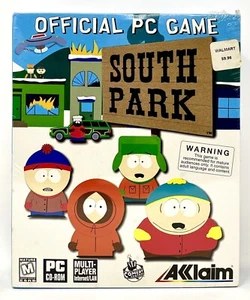 RARE Vintage Comedy Central SOUTH PARK Official PC CD ROM Game! Factory Sealed! - Picture 1 of 12