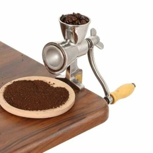 Stainless Manual Grinding Miller Corn Flour Mill Machine Coffee Bean Nut Grinder - Picture 1 of 8