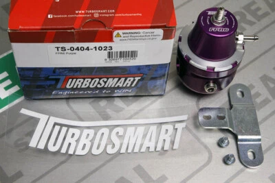 Turbosmart FPR6 Fuel Pressure Regulator EFI 1:1 35-80 PSI -6 AN Purple - Image 1 of 4