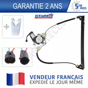 LEVE VITRE AVANT DROIT AVEC MOTEUR RENAULT CLIO 2 & CAMPUS 3 PORTES - Imagen 1 de 5
