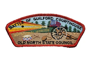 Boy Scout Old North State Council 2001 National Jamboree RED Border JSP - Picture 1 of 1