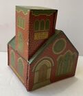 Vintage J Chein Made In The Usa Church Toy Bank With Stopper No Key