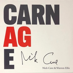 NICK CAVE SIGNED & THE BAD SEEDS 'CARNAGE' ALBUM VINYL RECORD PSA - Bild 1 von 2