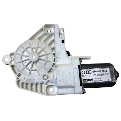 8T0959801B Front Door Window Regulator Motor Audi A5 8T 8F 2011 Foto 1 de 3