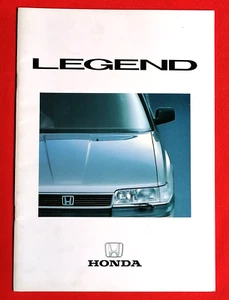 1986-87 HONDA LEGEND 2.5 V6 Sales Brochure UK Market - Very Good Condition - Picture 1 of 16