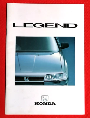 1986-87 HONDA LEGEND 2.5 V6 Sales Brochure UK Market - Very Good Condition - Image 1 of 4