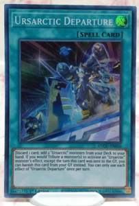 Yugioh - Ursarctic Departure ANGU-EN036 1st Edition Super Rare - NM/M - Picture 1 of 2