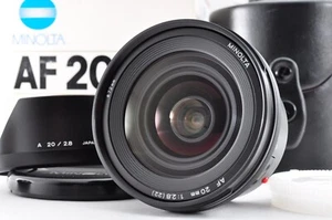 Minolta AF 20mm f/2.8 Wide Angle Lens For Sony A Mount from Japan [Exc+5 w/Box] - Picture 1 of 21