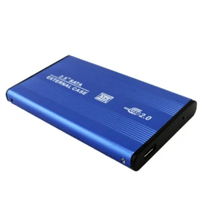 2.5 Inch USB 2.0 SATA External Mobile Hard Disk Box Aluminum Alloy Shell - Afbeelding 1 van 14