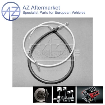 Fits BMW 5 Series 1981-1987 6 Series 1982-1989 AZ Rear Hand Brake Cable - Image 1 of 4