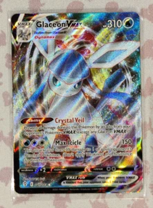 Glaceon Vmax 041/203 - 2021 Pokémon Sword & Shield Evolving Skies - Bild 1 von 2