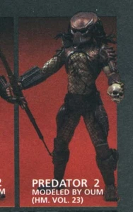 12" PREDATOR 2 con Lanza + Calavera Película SCI-FI Sin Construir Sin Pintar Vinilo Modelo Kit 1/6 - Imagen 1 de 3