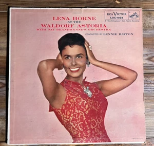 Lena Horne – Lena Horne At The Waldorf Astoria / RCA Victor LOC-1028 - Picture 1 of 4