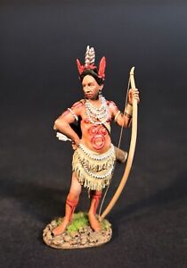 JOHN JENKINS CONQUEST OF AMERICA POW-02 POWHATAN WARRIOR STANDING WITH BOW