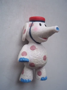 BELLHOP Pink Spotted ELEPHANT Plastic Figure Misfit Toy Rudolph PLAYING MANTIS - Picture 1 of 12