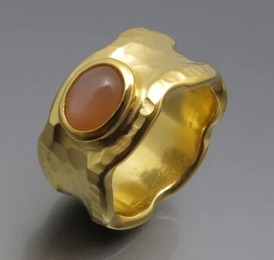 REIF-DESIGN -  ANTIK STYLE RING - HANDARBEIT - AUS EIGENER GOLDSCHMIEDE - UNIKAT - Bild 1 von 4